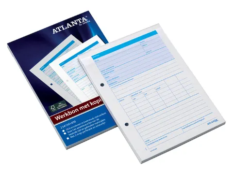 Werkbon A5415-014 A5 50 vel Duplo