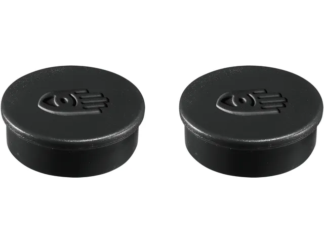 Magneet Legamaster 35mm super 2500gr zwart 2 stuks