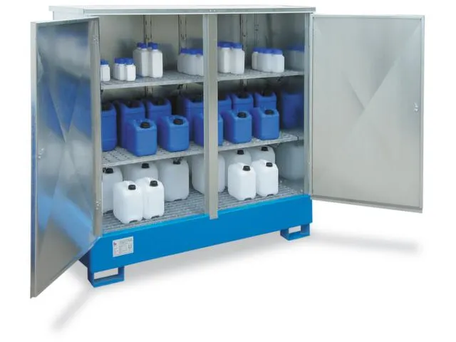 Depot Gevaarlijke Stoffen Staal 1720x1760x750mm Opvangvolume 220l