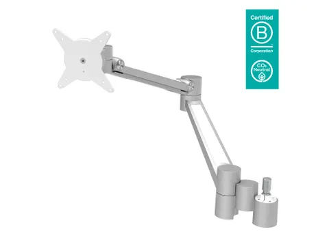 ViewLite Plus Dubbele Monitor Upgradeset 602 Zilver