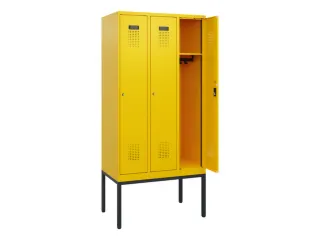 schoollocker,HxBxD 1950x900x500mm,3vak,vak B 300mm,cil.-slot - 1