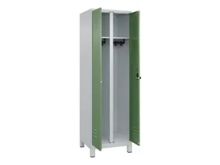 locker voor scheiding van kleding,HxBxD 1950x600x500mm,2vak - 2