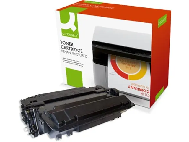 Toner Q-Connect noir 12500 pages pour HP CE255X