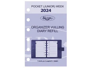 Agendavulling 2027 Kalpa Pocket jaardoos 7dagen/2pagina' - 5