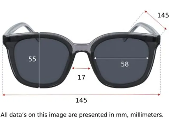 Zonnebril Sun Black Transparent zwart