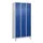 Z-garderobekast,HxBxD 1950x900x500mm,vak B 150/300mm,draaigrendel