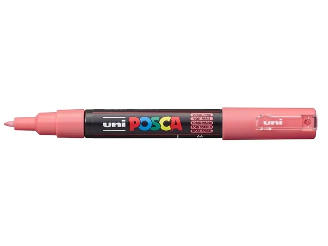 Verfstift Posca PC1MC Extra Fijne punt 0,7-1,0mm koraal