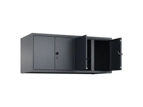 opzetkast,v. locker voor scheiding van kleding,4vak.,vak B 300mm