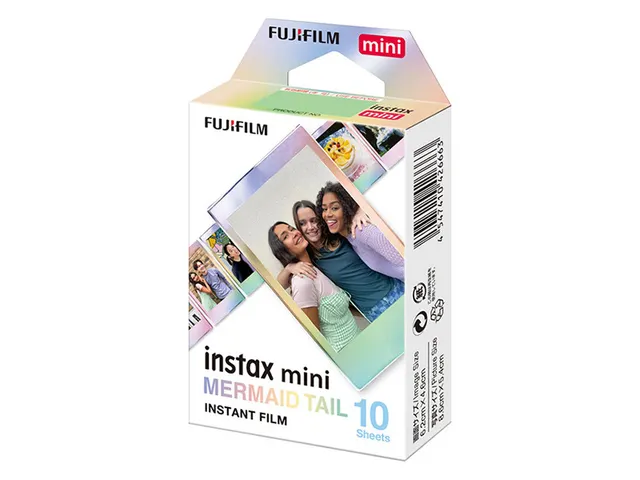 Instax Mini Film Mermaid Tail 16648402 54x86mm 10 foto's