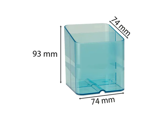 Pot à crayons Pen-Cube Chromaline - Turquoise