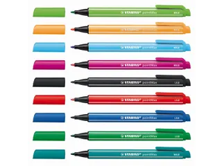 Viltstift STABILO pointMax 488/48 karmijnrood - 4