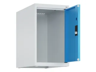 opzetkast,v. locker,1vak.,vak B 300mm,HxBxD 500x300x500mm,vleugeldeur - 2