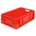Stapelkrat Pp Hxlxb 180X600X400Mm 30L Rood