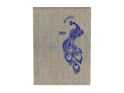 Agenda 2021 planner A5 peacock