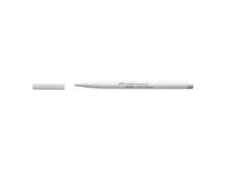 Marker creatief Faber-Castell Goldfaber brushpunt B white as snow (kle - 1