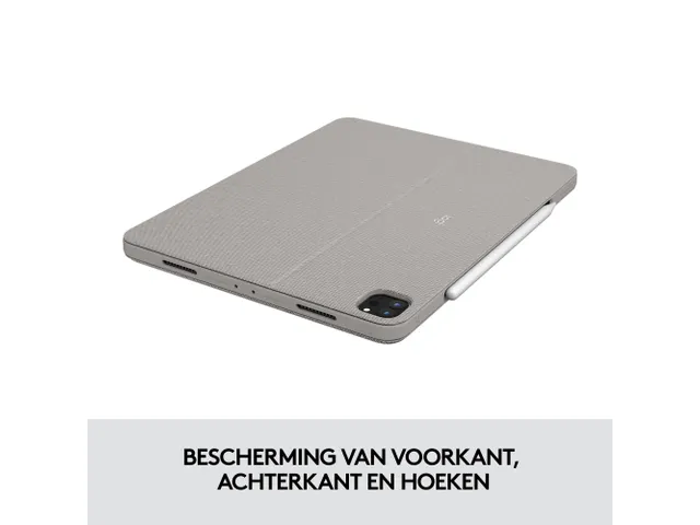 Etui clavier Combo Touch iPad Pro (5ème gen) QWERTY Anglais US sable