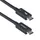 StarTech.com 1 Meter Thunderbolt 5 Kabel, 80Gbps/Tot 120Gbps, 240W PD