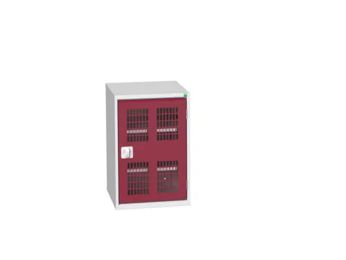 universele kast,HxBxD 800x525x550mm,2xStalen bodem,draaigrendelslot