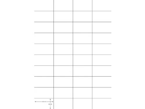 Q-connect Etiketten 52,5x29,7mm A4 Wit 4000 stuks