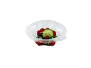 Saladebak IEZZY 375ml rond rPET 50 stuks - 1