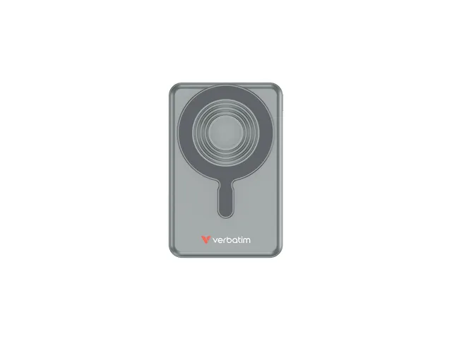 Charge 'n' Go Power Bank Magnetisch draadloos opladen 10.000mAh Grijs