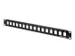 Modulair Patchpaneel 16-poorts Blank 1U Rackmontage Zwart RAL 9005