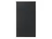Chemise de compte Sigel noire 130x230x10mm avec 2 poches angulaires