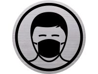 RVS pictogram 'mondmasker dragen'