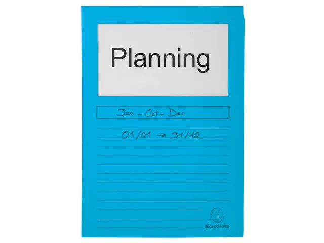 Super Map Venstermappen, A4, 160 g/m², Assorti 10 stuks