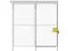 Schuifdeur Voor Veiligheidshek B 800mm Smart Fix Safe Lock 2200 Mm