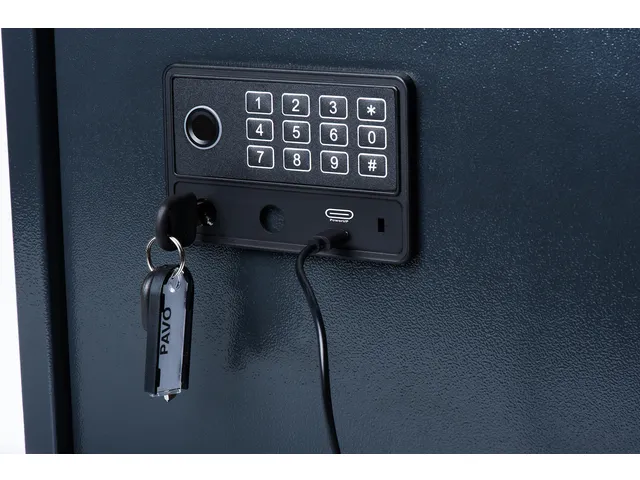 Sleutelkast Pavo magnetisch fingerprintslot 100 haken 600x480x150mm