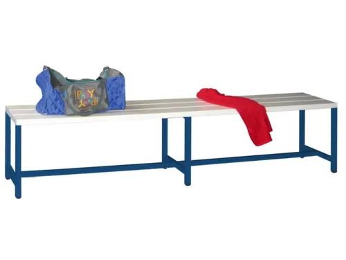 omkleedbank,HxLxD 430x2000x370mm,onderstel RAL5010