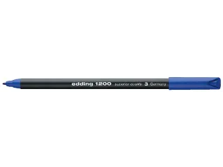 Fineliner edding 1200 blauw 0.5-1.0mm - 1