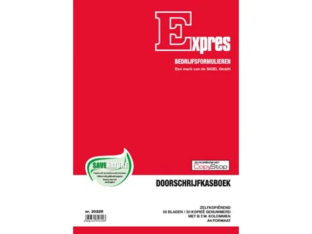 Expres manifold caisse avec colonne btw, ft A4, néerlandais, dupli (5
