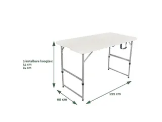 Vouwtafel 120x60x74cm FC120 - 2