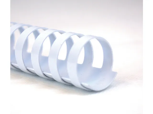 Bindrug GBC 25mm 21rings A4 wit 50stuks