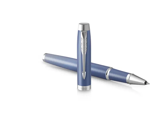 Parker IM Rituals Rollerpen Blauw CT Fijne punt in Giftbox