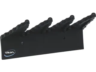 Vikan 6159 Hygiene Ophangrek Zwart - 1