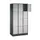 lockerkast,HxBxD 1950x920x500mm,3x4vakken,cil.-slot,sokkel