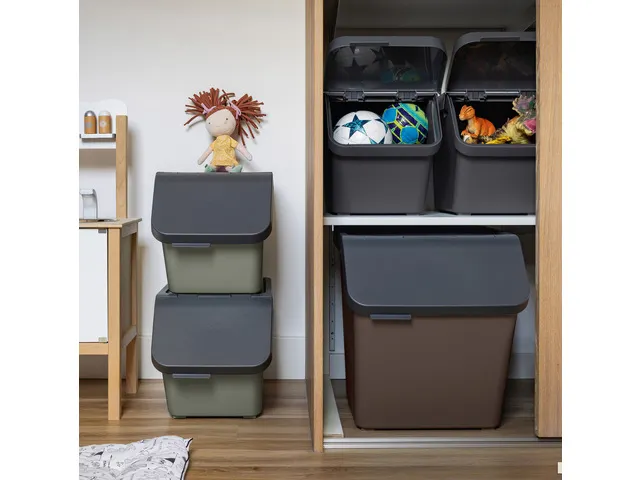 Sigma home sorteer unit 30L kaki 25,2x17,5x12,2cm
