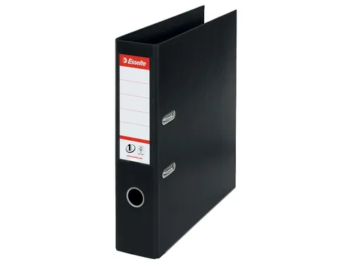 Ordner Esselte No.1 72mm PP 30% gerecycled folie Multipack zwart 5 stu