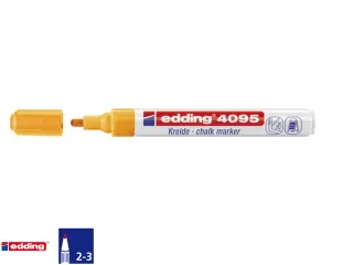 Krijtstift edding 4095 rond neon oranje 2-3mm - 2