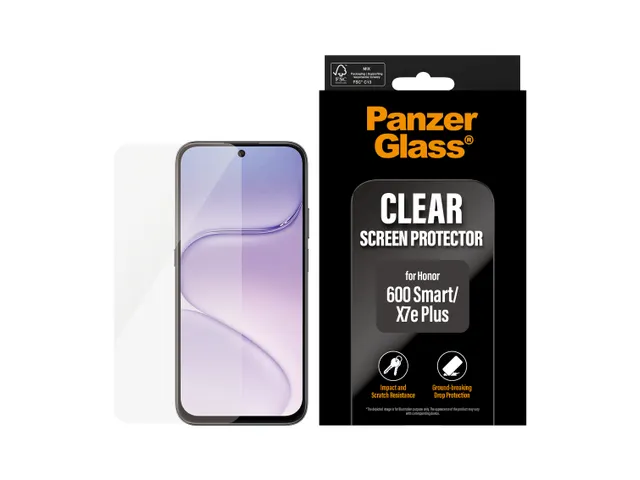 PanzerGlass Screen Protector Honor 600 Smart | X7e Plus | Ultra-Wid