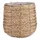 Plantenmand Mica Avalon zeegras rond lichtbruin 26x26cm