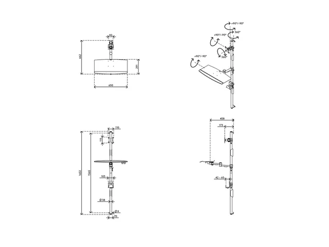 ViewMate Combo Data Invoer Muur 732