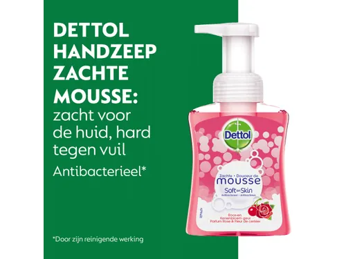 Dettol Foam Handzeep mousse Roos & Kersenbloesem 250 ml