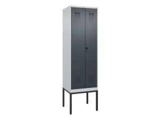 PBM-locker,HxBxD 2120x600x500mm,2vak,vak B 300mm,draaigrendel - 2