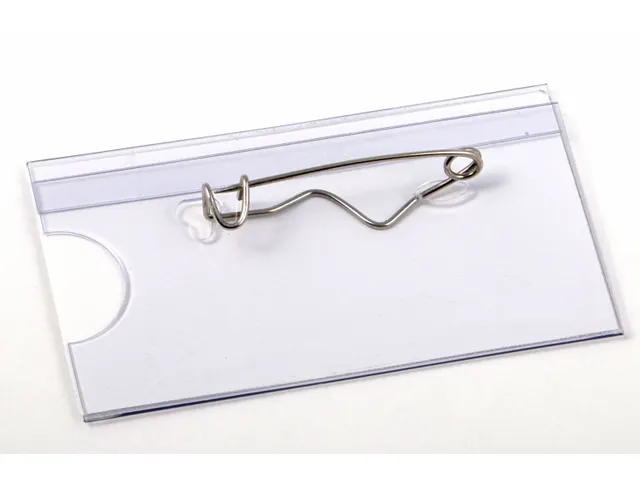 Badge avec épingle 60x40mm