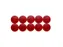 Magneet MAUL Solid 38mm 2500gr rood 10 stuks