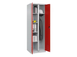 wasgoedverdeelkast,HxBxD 1850x600x500mm,vak B 300mm,draaigrendel - 3